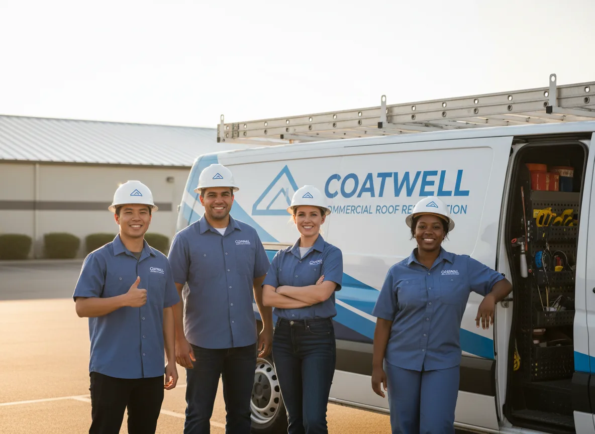 Commercial roof coating company in Clearlake, WA